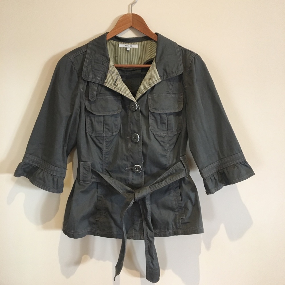 RW&Co short sleeve utility jacket